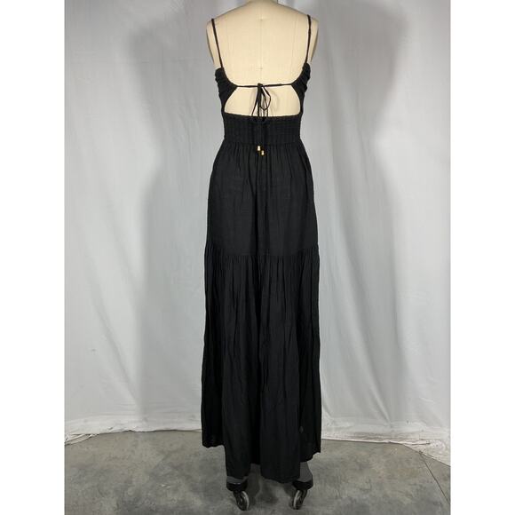 Lspace x Revolve 'Zuri' Black Viscose Dress Size M - Picture 4 of 6